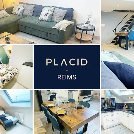 Le Sweet Home, Clim, Parking Prive, Wifi Reims