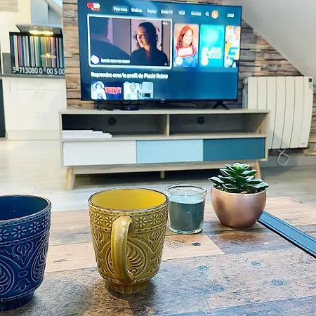 Le Sweet Home, Clim, Parking Prive, Wifi * ランス