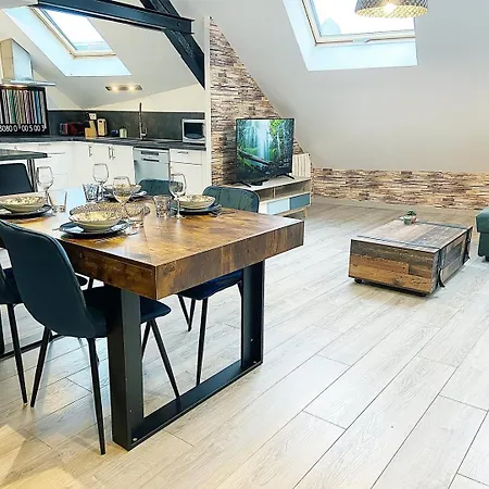 Le Sweet Home, Clim, Parking Prive, Wifi ランス