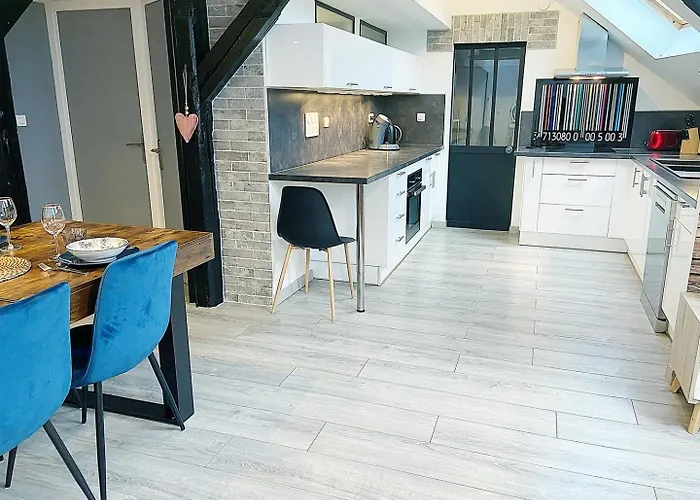 Le Sweet Home, Clim, Parking Prive, Wifi Reims